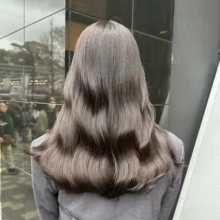 ロング カラー GO TODAY SHAiRE SALON原宿Stella店所属・山内 直英のヘアスタイル