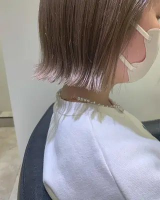 ミディアム カラー 🫧韓国ヘア 透明感 カラー🫧福田 楓のヘアスタイル