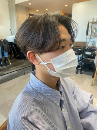 ミディアム パーマ Dxxxx III所属・女性目線の大人 メンズ*Ayakaのヘアスタイル