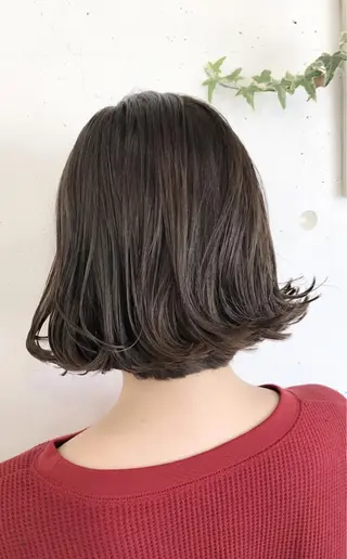 ショート カラー グレージュ/髪質改善 Yamato.hのヘアスタイル