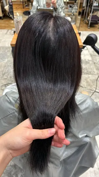 ミディアム amber  池袋所属・大木 唯月のヘアスタイル