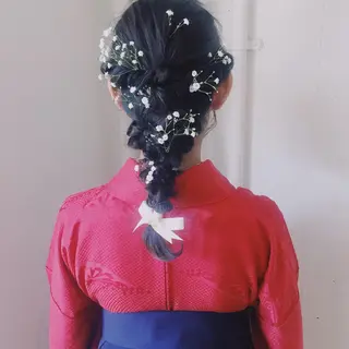 ミディアム 佐藤 旭のヘアスタイル