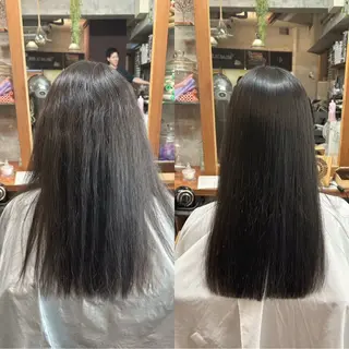 ロング 土田かほ/本日🈳 透明感カラー🍃のヘアスタイル