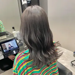 ミディアム カラー HARUKI MINATO Japan SENDAI所属・🌈【透明感・韓国 ヘア】がっきー🌈のヘアスタイル