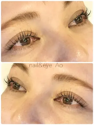 マツエク・マツパ Ao CHIE のマツエク・マツパデザイン