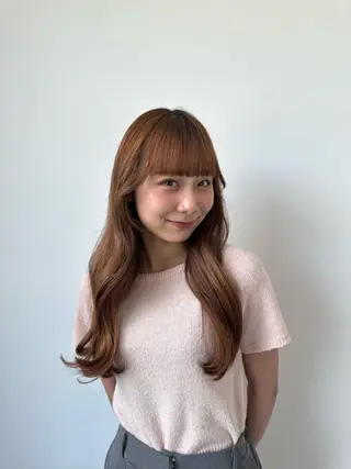 ロング DEAN岡崎所属・DEAN AYAのヘアスタイル