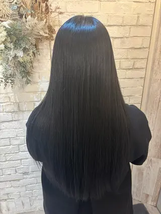 ロング カラー Sena 🩶 cloe 新宿のヘアスタイル