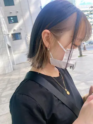 ショート カラー ヘアアレンジ 【代表】 たき〜のヘアスタイル