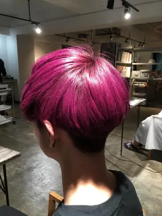 ショート カラー メンズ 🌈ディレクター🌈 徳松優希のヘアスタイル