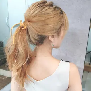 ロング ヘアアレンジ PRIVATE SALON EYES所属・EYES リアのマツエク・マツパデザイン