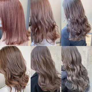 セミロング カラー SALOWIN神戸三宮East店所属・【透明感、艶髪】西村 有司のヘアスタイル