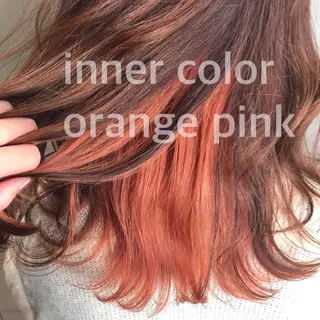 セミロング カラー knock【ノック】所属・烏丸韓国ヘア🇰🇷 ayaka🎀のヘアスタイル