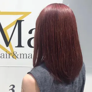 セミロング カラー charer eye salon所属・マブチ キサラのマツエク・マツパデザイン