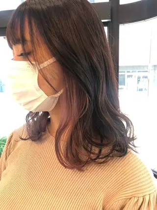 カラー 貴方に似合うを見つけ ます🌱市川リョウカのヘアスタイル