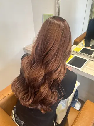 ロング カラー 透明感カラー🪽 ゆうかのヘアスタイル