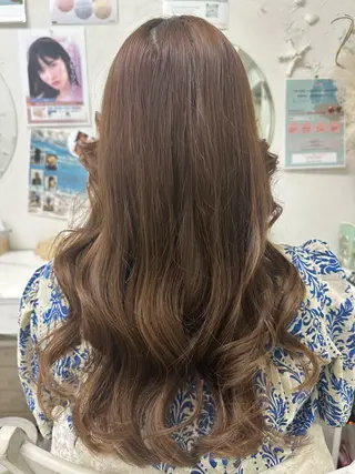 セミロング ヘアアレンジ 塚田 恵のヘアスタイル