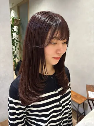 ロング Cloe 銀座 【クロエ ギンザ】所属・ハイトーン/暖色 カラー/maoのヘアスタイル