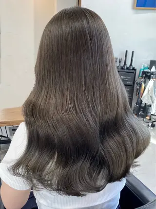 ロング カラー 🫐寒色系カラー 🫐ヤマナカリリカのヘアスタイル