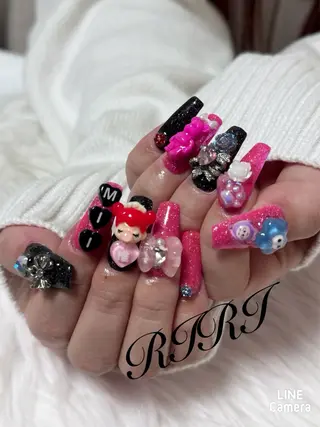 ネイル riri オーナーのネイルデザイン