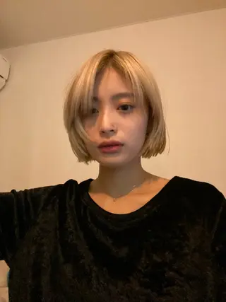 ミディアム 🩰無料カットモデル ショート/莉紗子🫧のヘアスタイル