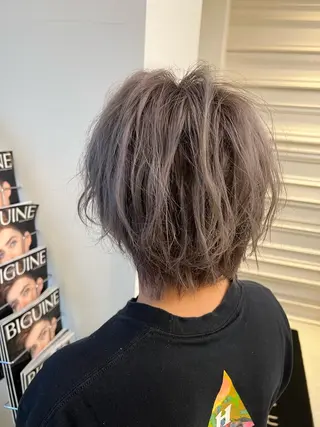 ショート カラー ジャンクロードビギンギンザルグラン所属・🫧無料カットモデル 吉野志保🫧のヘアスタイル