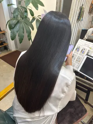 ロング 髪質改善×縮毛矯正サロンWealth所属・髪質改善特化サロン Wealth　Naoのヘアスタイル