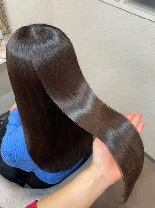 ロング 髪質改善/縮毛矯正 アンナ🍊のヘアスタイル