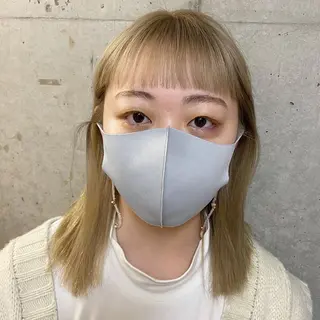 ミディアム ショートヘアとカラー の専門家/もりしーのヘアスタイル