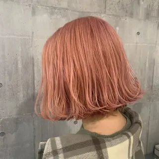ミディアム カラー パーマ ヘアアレンジ メンズ キッズ ネイル マツエク・マツパ Hair & make Lamp所属・梅田のブリーチ特化 美容師KAI🥰のヘアスタイル