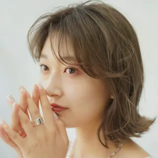 ミディアム 骨格診断🍒似合わせ ヘア🍒宮澤瑞穂のヘアスタイル