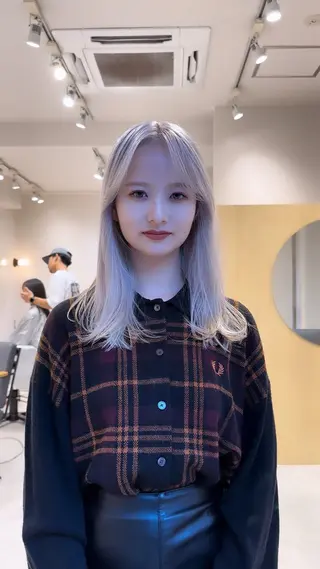 ショート カラー share salon OXY所属・🌈ショートの神様 🌈原田公祐のヘアスタイル