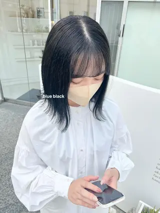 ミディアム Parve  Mix /板野妃莉のヘアスタイル