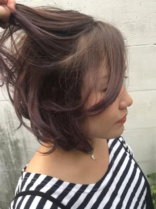 ショート カラー たなか ちあきのヘアスタイル