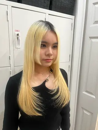 セミロング 🎀miki 🎀のヘアスタイル