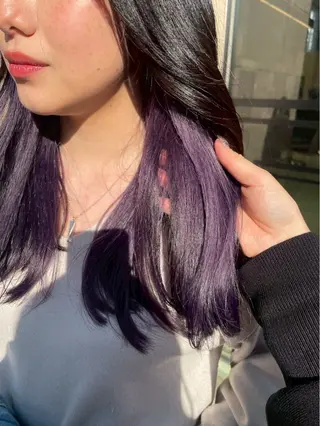 カラー airi🌺カラー /特殊ヘア⛓️🖤のヘアスタイル