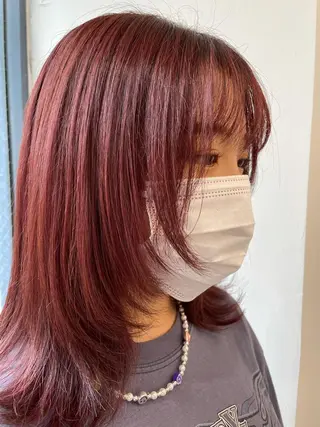 ミディアム 🤍韓国ヘア🇰🇷 タバタサオリ🤍のヘアスタイル