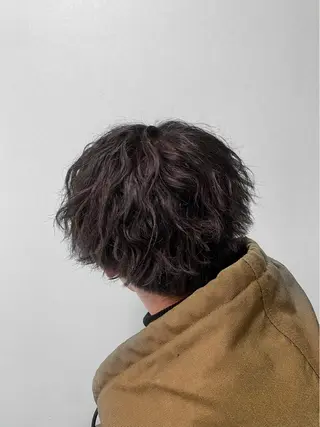 パーマ メンズ指名数No.1 鐸木桜子のヘアスタイル