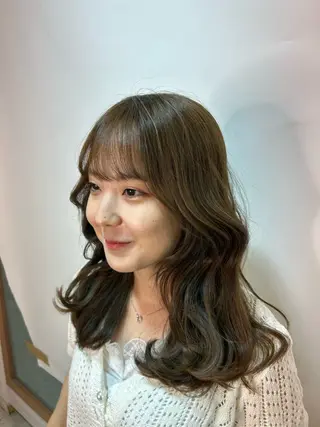 ミディアム unsarto所属・レイヤー💫パーマ 🌙 nanacoのヘアスタイル