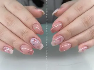 ネイル 神田 ココナッツのネイルデザイン