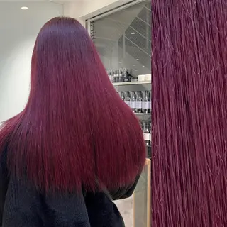 セミロング カラー ヘアアレンジ stylist ◎RUKI.のヘアスタイル