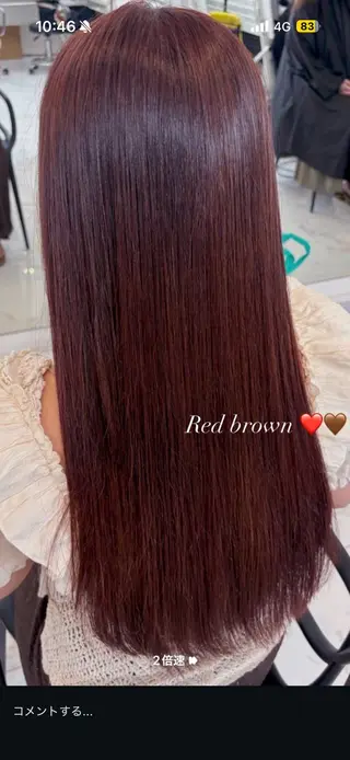 ロング 💜juna💜/高 槻/韓国風のヘアスタイル