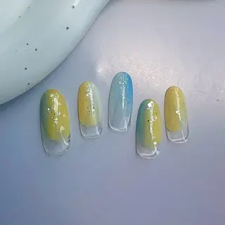 ネイル ⭐︎休業中の練習⭐︎ JNA認定講師髙橋のネイルデザイン