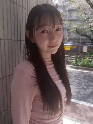 ロング カラー ヘアアレンジ 🎀suzuna 透明感colorのヘアスタイル