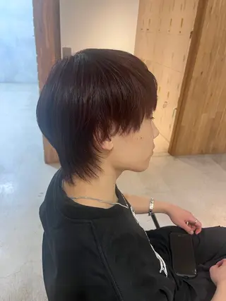 カラー メンズ 大阪韓国メンズ特化 LUNAのヘアスタイル