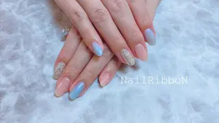 ネイル ネイルリボン 石田のネイルデザイン