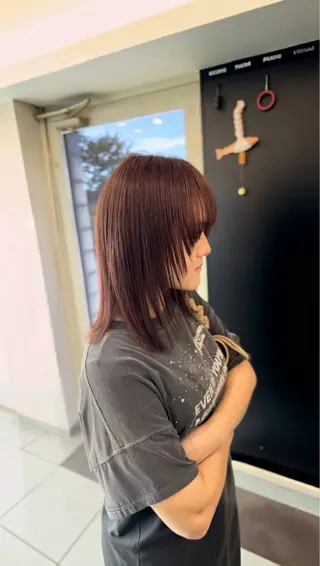 ミディアム ARARE HAIR みゆきのヘアスタイル