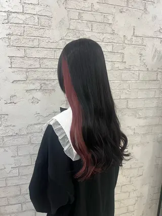 ロング 池袋艶カラー/メイク 🎀Rina🎀💚のヘアスタイル