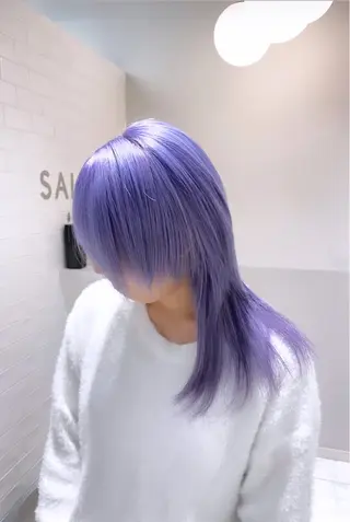 セミロング カラー ヘアアレンジ メンズ SALOWIN所属・ハイトーン美容師 MASATOのヘアスタイル