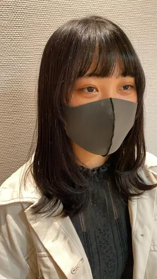 ロング 塩澤 榛奈のヘアスタイル