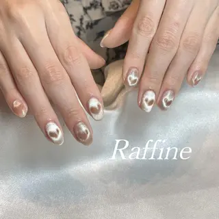 ネイル RAFFINE haru🦋🩵のネイルデザイン